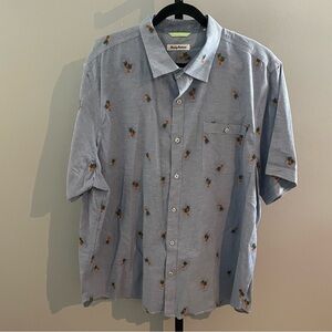 Tommy Bahama Pineapple Button Up Shirt Size XXL